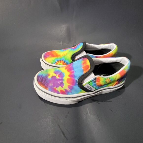 Vans Tie Dye Kids Shoes Sz 11 - Picture 2 of 9